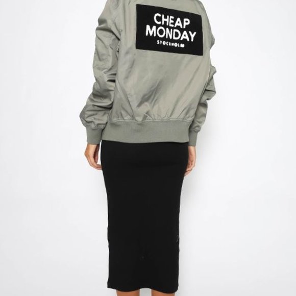Cheap Monday Oversized Bomber Jacket - Picture 1 of 3